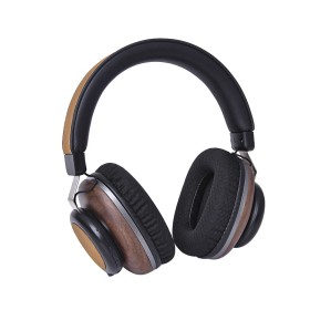 Solid wood wearable high-end high-grade wood grain Bluetooth headset