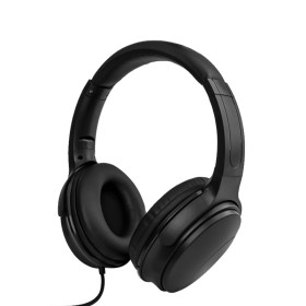 Foldable bilateral stereo head-mounted music headphones