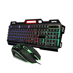 E-sports gaming luminous keyboard and mouse