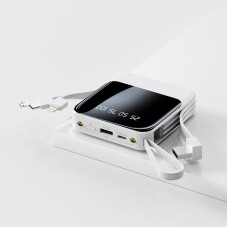 Portable 4-wire lanyard 10000 mAh power bank outdoor power bank