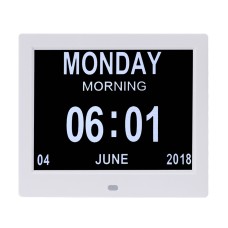 8-inch clock machine, digital photo frame, calendar alarm clock