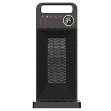 Remote control three-speed electric heater